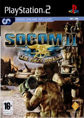 SOCOM II - U.S. Navy SEALs (Japan) box cover front